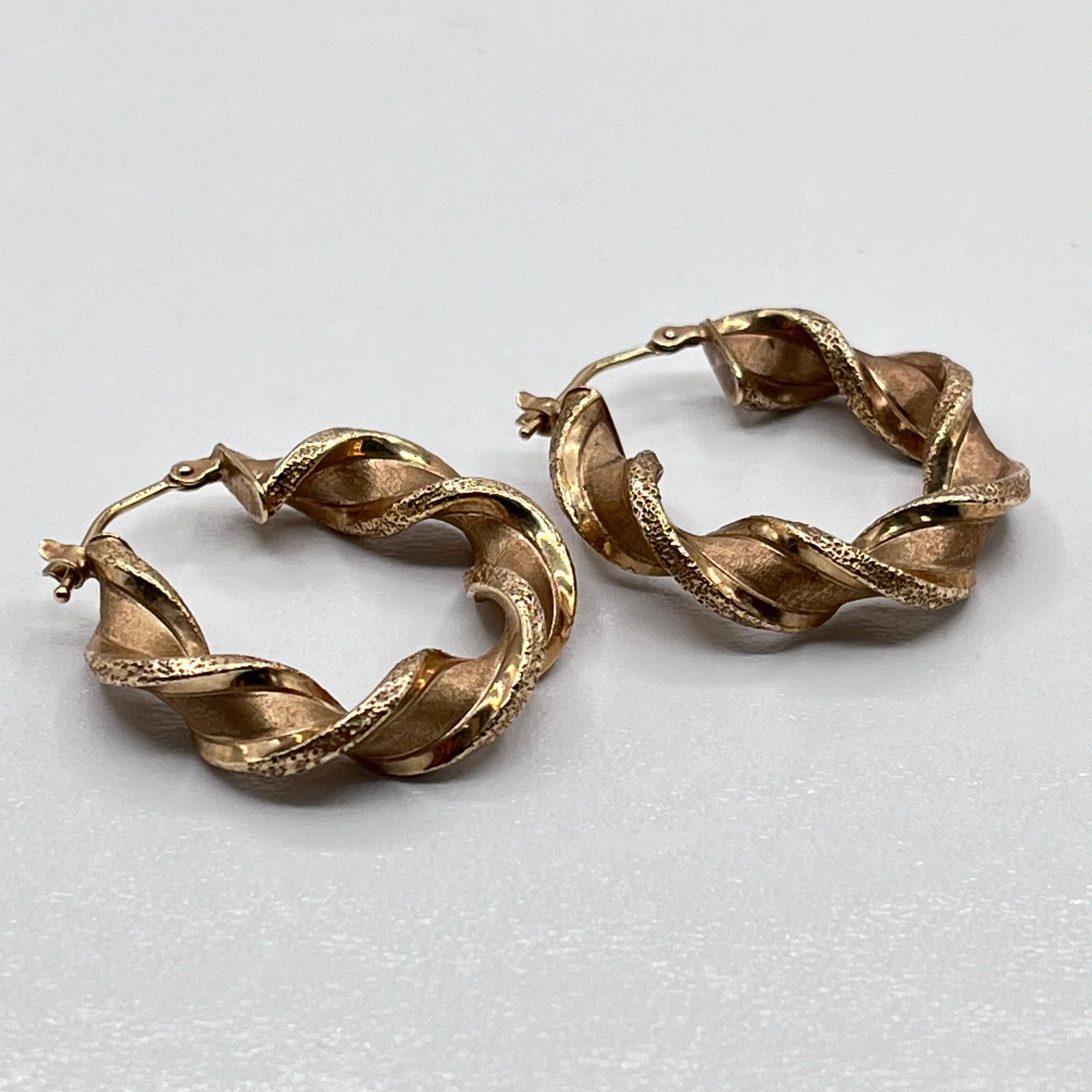 Taly hot MILOR bronze hoop earrings